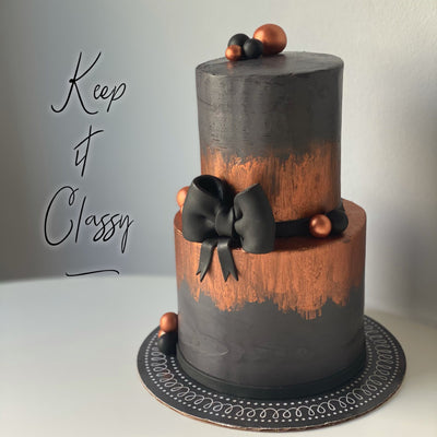 High end custom wedding cake