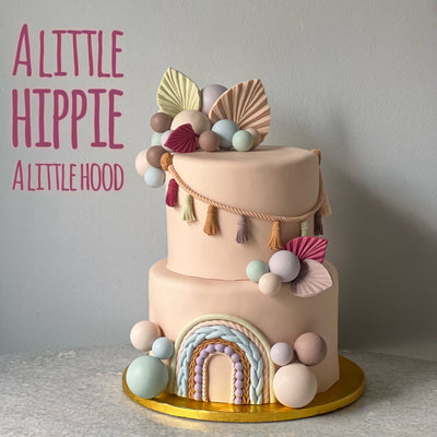 custom elegant baby shower cake